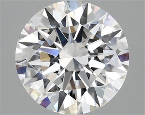 Picture of Lab Grown Diamond 2.55 Carats, Round with Ideal Cut, D Color, VVS2 Clarity and Certified by IGI