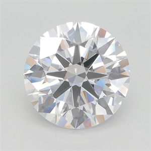 Picture of Lab Grown Diamond 3.42 Carats, Round with Excellent Cut, D Color, VVS2 Clarity and Certified by GIA