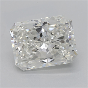 Picture of Natural Diamond 3.00 Carats, Radiant with  Cut, I Color, VS1 Clarity and Certified by GIA