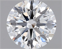 Lab Grown Diamond 1.51 Carats, Round with Ideal Cut, E Color, VVS2 Clarity and Certified by IGI
