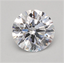 Del inventario de diamantes de laboratorio, 1.23 quilates, Redondo , Color E, claridad VVS2 y certificado IGI