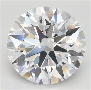 Picture of Lab Grown Diamond 4.49 Carats, Round with Excellent Cut, D Color, FL Clarity and Certified by GIA