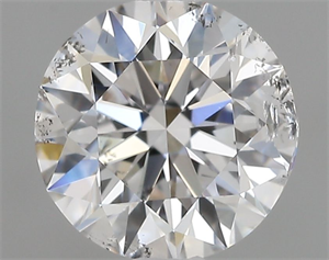 Picture of Natural Diamond 0.70 Carats, Round with Excellent Cut, E Color, SI2 Clarity and Certified by GIA