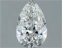 Diamante Natural 0.50 quilates, De pera , Color G, claridad VS2 y certificado GIA