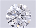 Lab Grown Diamond 1.08 Carats, Round with Ideal Cut, D Color, VS1 Clarity and Certified by IGI