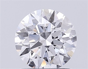 Picture of Lab Grown Diamond 1.08 Carats, Round with Ideal Cut, D Color, VS1 Clarity and Certified by IGI