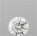 Del inventario de diamantes de laboratorio, 0.76 quilates, Redondo , Color D, claridad VS2 y certificado IGI