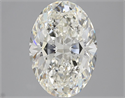 Diamante Natural 4.01 quilates, Ovalado , Color J, claridad VS2 y certificado GIA