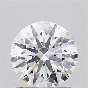 Picture of Lab Grown Diamond 1.05 Carats, Round with Ideal Cut, D Color, VVS1 Clarity and Certified by IGI