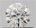 Diamante Natural 0.40 quilates, Redondo , Color I, claridad VS2 y certificado GIA