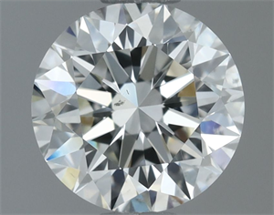 Picture of Natural Diamond 0.80 Carats, Round with Very Good Cut, H Color, VS2 Clarity and Certified by IGI