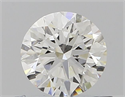 Diamante Natural 0.50 quilates, Redondo , Color H, claridad VS1 y certificado GIA