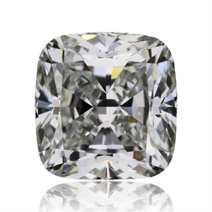 Foto Diamante Natural 1.70 quilates, Del cojín , Color H, claridad VVS2 y certificado GIA de