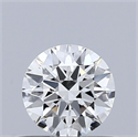 Diamante Natural 0.41 quilates, Redondo , Color J, claridad VVS1 y certificado GIA