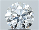 Diamante Natural 1.00 quilates, Redondo , Color E, claridad IF y certificado GIA