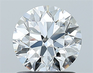 Foto Diamante Natural 1.00 quilates, Redondo , Color E, claridad IF y certificado GIA de