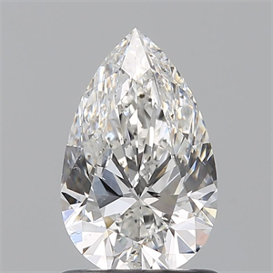 Foto Diamante Natural 0.90 quilates, De pera , Color F, claridad SI1 y certificado GIA de