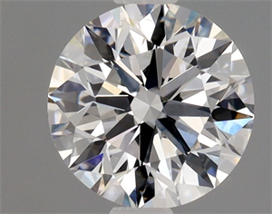 Picture of Natural Diamond 0.70 Carats, Round with Excellent Cut, D Color, SI1 Clarity and Certified by GIA