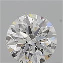 Diamante Natural 0.40 quilates, Redondo , Color E, claridad IF y certificado GIA