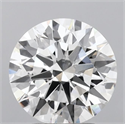Del inventario de diamantes de laboratorio, 2.70 quilates, Redondo , Color F, claridad VVS2 y certificado IGI