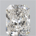 Natural Diamond 2.01 Carats, Radiant with  Cut, G Color, I1 Clarity and Certified by GIA