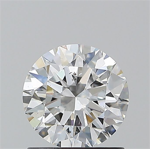 Picture of Natural Diamond 1.01 Carats, Round with Excellent Cut, E Color, SI1 Clarity and Certified by GIA