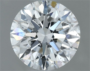 Picture of Natural Diamond 0.90 Carats, Round with Excellent Cut, E Color, SI1 Clarity and Certified by IGI