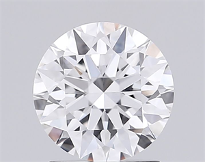 Picture of Lab Grown Diamond 1.50 Carats, Round with Ideal Cut, D Color, VVS2 Clarity and Certified by IGI