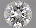 Natural Diamond 4.01 Carats, Round with Excellent Cut, F Color, VS2 Clarity and Certified by GIA