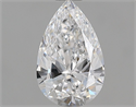 Natural Diamond 0.90 Carats, Pear with  Cut, D Color, VS2 Clarity and Certified by GIA