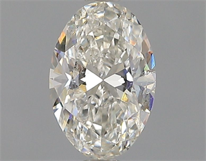 Foto Diamante Natural 0.46 quilates, Ovalado , Color I, claridad SI2 y certificado GIA de