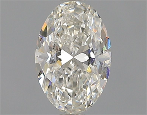 Foto Diamante Natural 0.46 quilates, Ovalado , Color I, claridad SI2 y certificado GIA de
