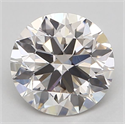 Natural Diamond 0.71 Carats, Round with Excellent Cut, I Color, VS1 Clarity and Certified by GIA