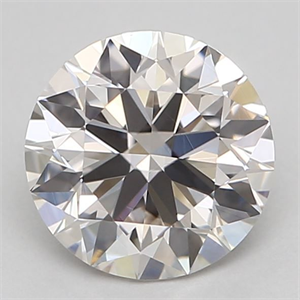 Picture of Natural Diamond 0.71 Carats, Round with Excellent Cut, I Color, VS1 Clarity and Certified by GIA