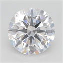 Lab Grown Diamond 4.10 Carats, Round with Excellent Cut, E Color, IF Clarity and Certified by GIA