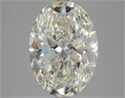 Natural Diamond 5.51 Carats, Oval with  Cut, K Color, SI2 Clarity and Certified by GIA