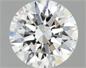 Lab Grown Diamond 1.39 Carats, Round with Excellent Cut, E Color, VS1 Clarity and Certified by IGI