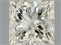 Natural Diamond 1.01 Carats, Princess with  Cut, M Color, VS1 Clarity and Certified by GIA