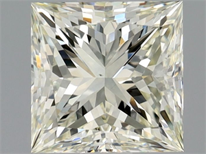 Picture of Natural Diamond 1.01 Carats, Princess with  Cut, M Color, VS1 Clarity and Certified by GIA