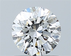 Foto Diamante Natural 0.70 quilates, Redondo , Color F, claridad SI1 y certificado GIA de