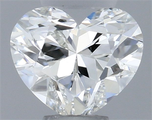 Picture of Natural Diamond 0.30 Carats, Heart with  Cut, I Color, VS1 Clarity and Certified by GIA