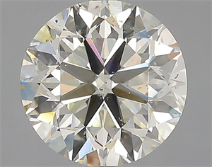 Foto Diamante Natural 2.02 quilates, Redondo , Color K, claridad SI1 y certificado GIA de