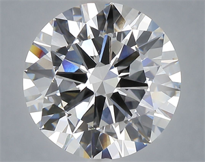 Picture of Lab Grown Diamond 6.06 Carats, Round with Excellent Cut, E Color, VVS2 Clarity and Certified by IGI