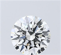 Lab Grown Diamond 1.54 Carats, Round with Ideal Cut, F Color, VVS2 Clarity and Certified by IGI