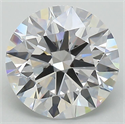 Del inventario de diamantes de laboratorio, 3.13 quilates, Redondo , Color D, claridad VS1 y certificado GIA
