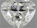 Natural Diamond 0.45 Carats, Heart with  Cut, I Color, VS1 Clarity and Certified by IGI