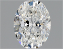Diamante Natural 0.50 quilates, Ovalado , Color E, claridad VVS2 y certificado GIA