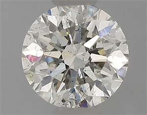 Picture of Natural Diamond 0.41 Carats, Round with Excellent Cut, G Color, SI2 Clarity and Certified by IGI
