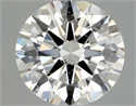 Natural Diamond 0.61 Carats, Round with Excellent Cut, I Color, SI2 Clarity and Certified by GIA