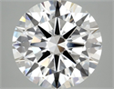Lab Grown Diamond 6.14 Carats, Round with Ideal Cut, F Color, VVS2 Clarity and Certified by IGI